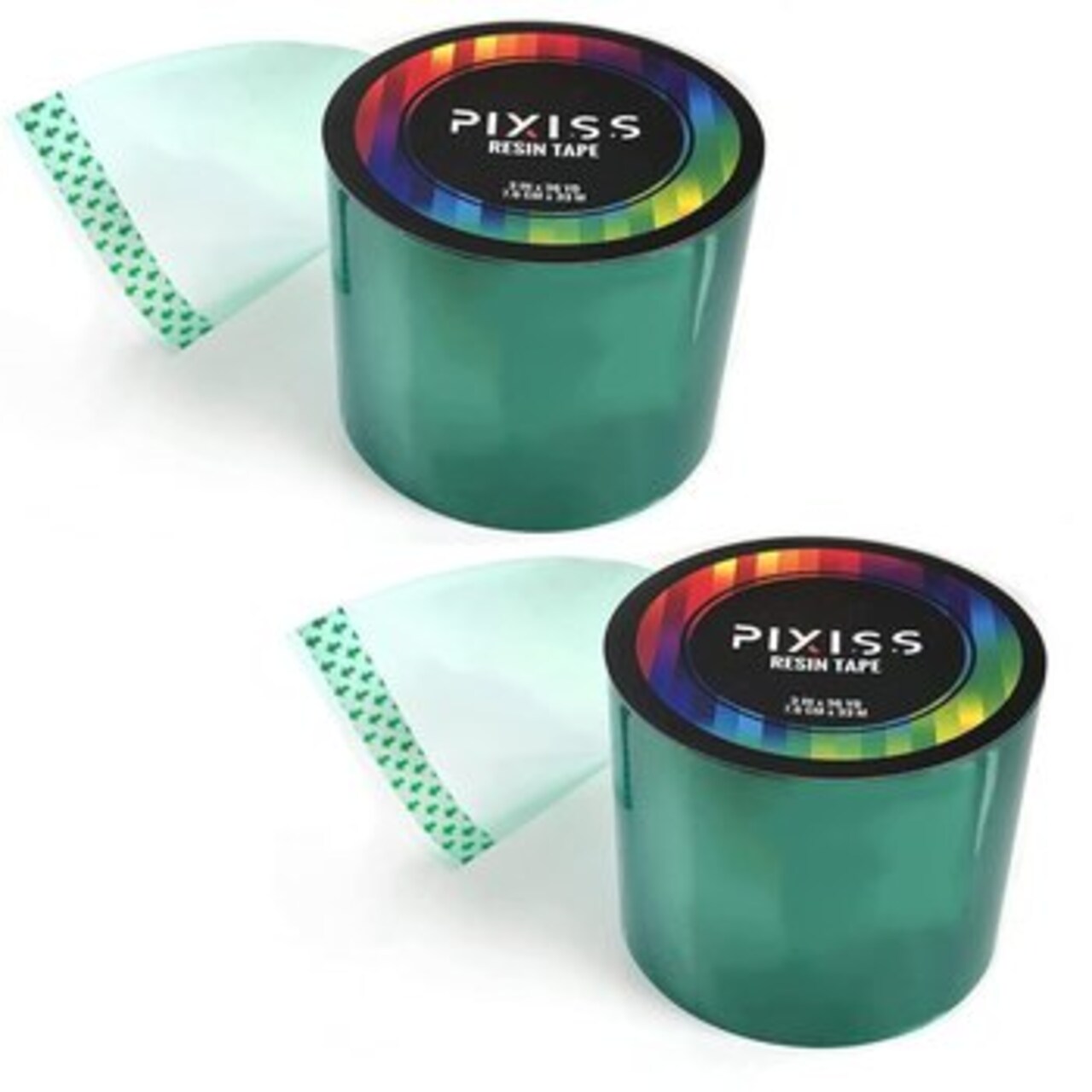Pixiss 2 Pk Epoxy Resin Tape Mold Release Tuck Tape for Epoxy Resin - Extra  Wide Polyester Tape for Resin UV Tape Release Film, Tape for Epoxy Resin  Molding Easy Peeling